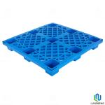 Stackable Lightweight Plastic Pallets 1100x1100x145mm With 9 Feet