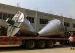 Industry Twin Spiral Double Screw Mixer For Fertilizer , Powder Blender Mixer