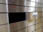 Private Vault Bank Safe Deposit Box With 10mm Stainless Steel Door Plate
