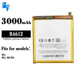 3000mAh BA612 RECHARGABLE Battery for Meizu Meizy 5S M6 12M M5 M612Q M5S Mobile