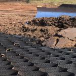 Plastic HDPE Geocell Soil Stabilization Highway Driveway Construction Gravel