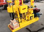 100mm Personal Geological Diesel Drilling Rig Machine 100m Depth Vibrant Yellow