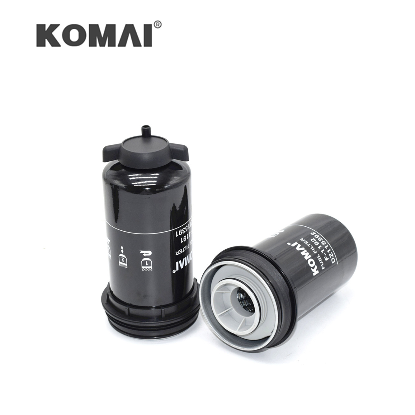 KOMAI DZ115391 Fuel Filter with Cup Bowl RE551507 BF46156 SN40785 for JOHN DEERE