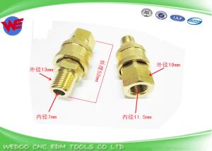 China S863 Sodick EDM Machine Parts Water Pipe Fitting / Wire Edm Wear Parts AQ600L factory