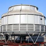 FRP Anti-corrosion Counter Flow Water Cooling Tower for Round Shape Design 880