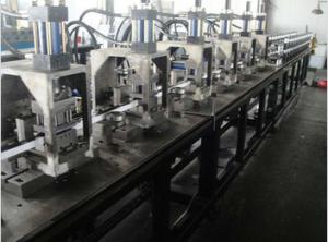 China Light Steel Roof Truss Stud Roll Forming Machine For Roof Ceiling Batten factory