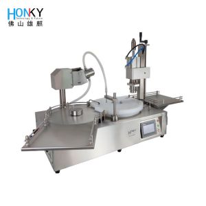 10ml Vial Filling Capping Machine 20-25BPM with Ceramic Pump