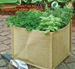 Burlap Tote Bags Bulk Laminated Interior Jute Tote Bag Full Gusset With Inner