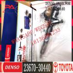 23670-30440 23670-39435 TOYOTA Diesel Fuel Injectors 295900-0200 295900-0250 For