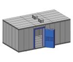 Width 3500mm Height 1800mm Residential Safe Rooms For Treasure