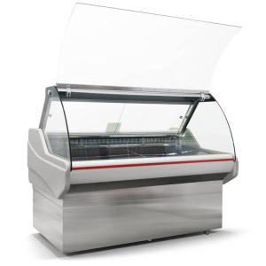 China Delicatessen Display Fridges With Back Refrigerated Storage Cabinet factory