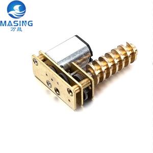 China Variable Speed 12mm Small DC Gear Motor Spur Gearbox N20 N30 Micro Worm Gear Motor factory