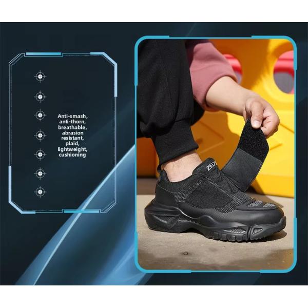 Electrical Safety Shoes Men'S Insulated 6kv Work Shoes TPU Mesh With Kevlarr Anti Stab Safety Shoes Plastic Toe Anti-smashing