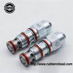 Safety Hydraulic Threaded Cartridge Valve Temperature Controlled Self Operated