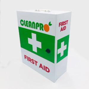 China High Durability Metal First Aid Cabinet With Sturdy Carrying Handle factory