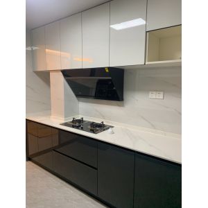 Manufacturer Custom Design Modular Cupboard Collection Minimalist Kitchen