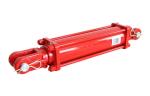 CK45 Two Way Chrome Plated Tractor Loader Hydraulic Cylinder Heat Treatment
