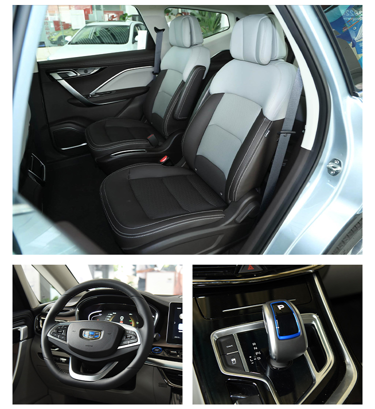 Geely Jiaji PHEV Hybrid Electric Vehicle SUV 7 Seats with 15.5 KWH Battery Capacity and 255n m Maximum Torque