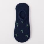 Custom Logo Summer Thin Cotton Mens No Show Socks Non Slip Invisible Sneaker