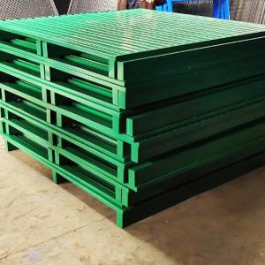 China 2 Way Entry Type Warehouse Steel Pallet Hot Dip Galvanized Heavy Duty metal pallet factory