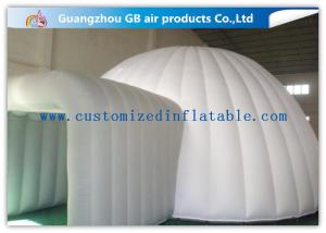 China Quadruple Stitching Inflatable Air Tent Event Dome Tent With White Igloo factory