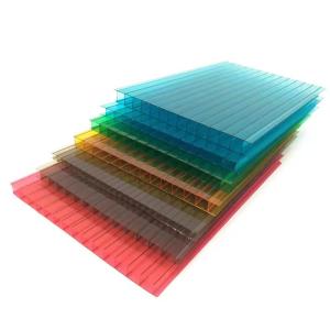 China HOT Sale Venlo Type Hollow Glass PC Sheet Commercial Greenhouse for Sale SUNSGH Greenhouse factory