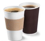 new type ripple wall paper coffee cups with lids, ripple wall paper cups making
