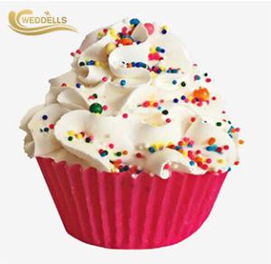 China Unique Cupcake Shaped Bath Bombs , Lavender Bath Bombs With Cream Candy Sprinkles factory