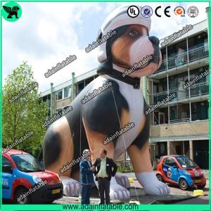 China High Quality Custom Made Advertising Inflatables , Lovely Puppy Inflatable Dog factory