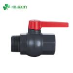 Plastic Supplies PVC Ball Valve with UV Protection and Male Female Connection in