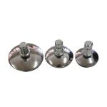 Non Slip Iron Adjustable Table Feet Insert M11 Length 21mm Metal Furniture Foot