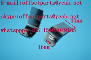 China komori machines Guide,komori upward sheet spring,High quality,Width=40mm,Hole-6mm,Center d factory