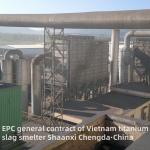 TOP7 EPC General Contract Titanium Slag Smelter Equipment For Vietnam Project