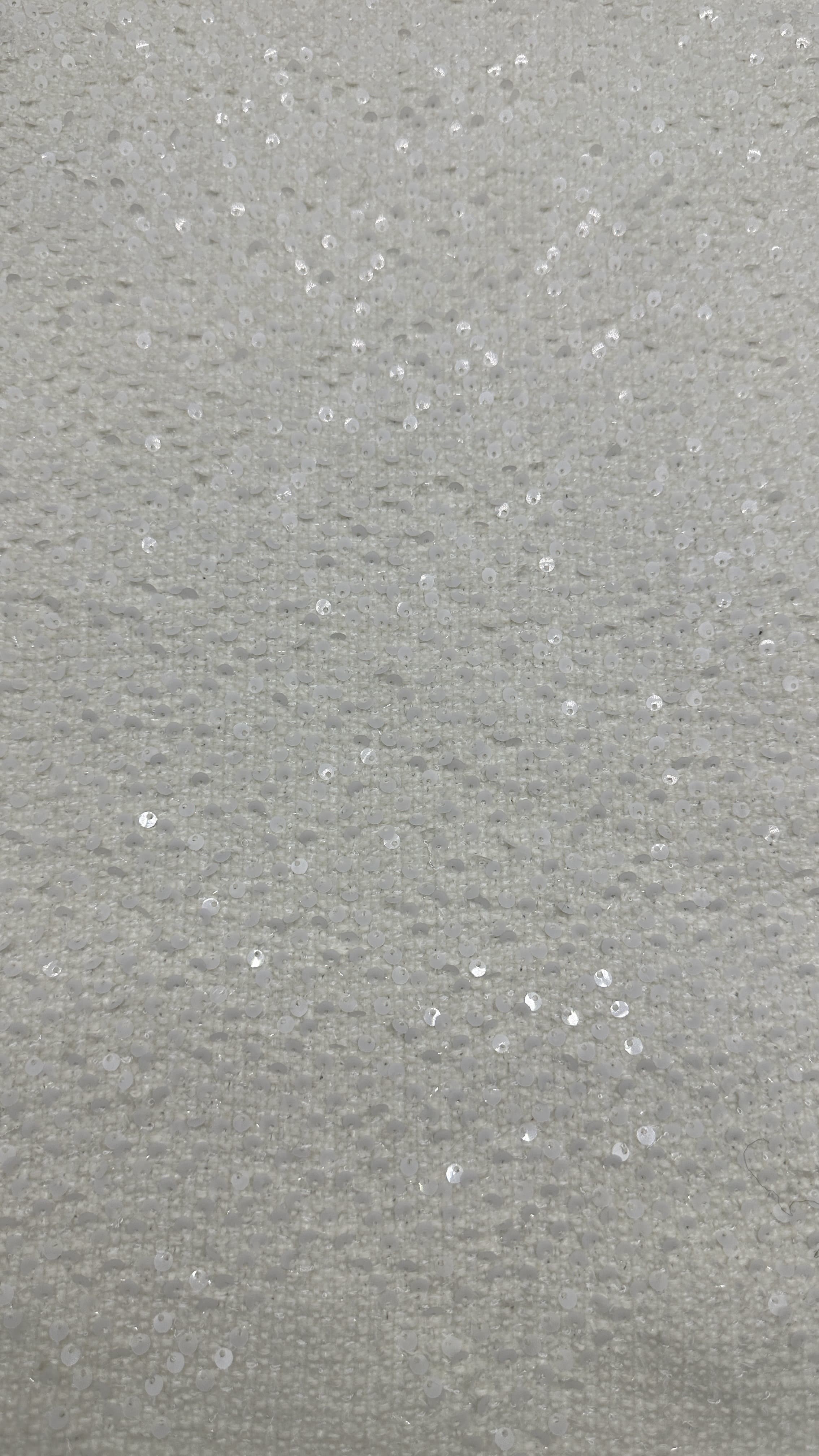 Leafy Sequin Embroidered Lace Fabric Wedding Occasion Fabric Luxury Elegant Fabric