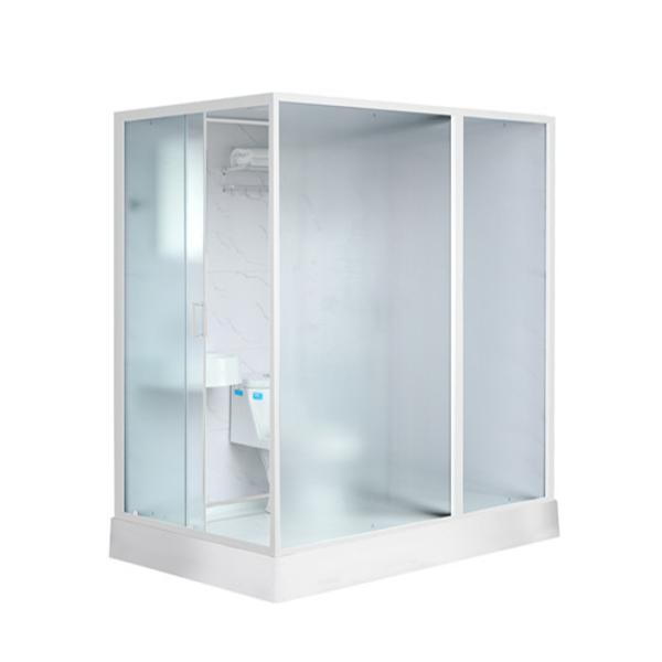 Shower Cabins White Acrylic ABS Tray1900*1200*2150mm white aluminium side open