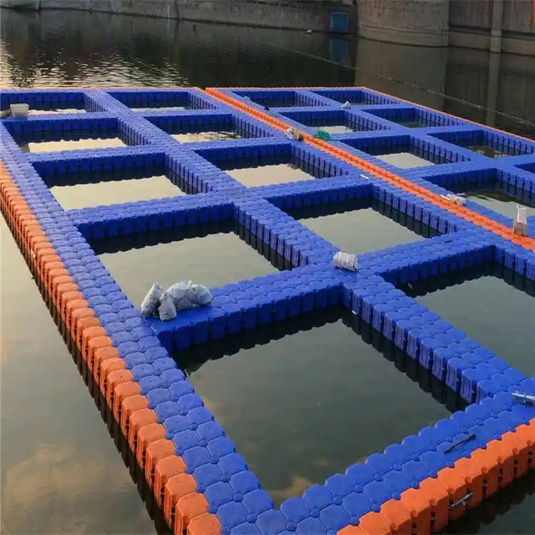 Customizable HDPE Pontoon Modular Floating Units Designed for Easy Assembly and