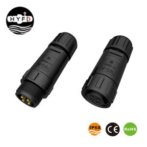 China Mountable 4 Pins M14 IP68 Waterproof Circular Connector factory