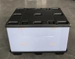 Lightweight Double Layer Plastic Pallet Box With Vacuum Forming For Logistics