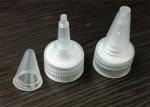 Translucent Clear Recycle Bottle Caps , Twist Off White Color 18 410 Cap
