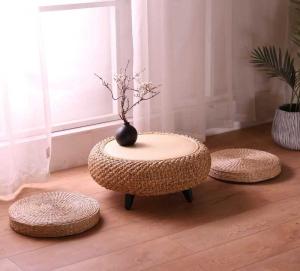 China The cane makes up tatami tea table window table of the sitting room windows table factory