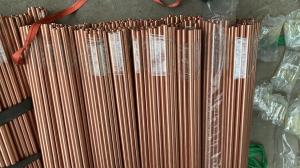 China 10mm 20mm Copper Pipe Tubes ASTM B280 C10100 C11000 C12000 For Air Conditioner factory