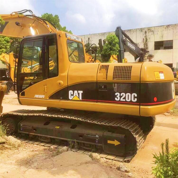 20 Ton Cat 320C Excavator Japan Second Hand Digger Bagger Machinery in Good Condition