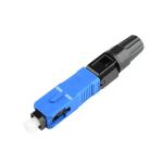 FTTH Optical Fiber Drop Cable Fast Mecahncial Connector SC, Field Installable
