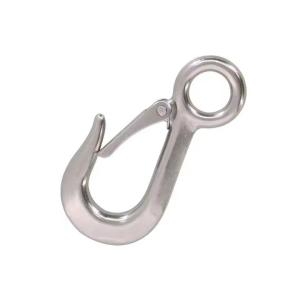 China Heavy Duty Safety Chain Hooks With Latch For Tow Crane Lift Rigging Hardware factory