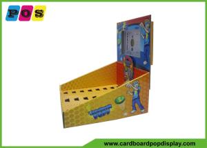 China Table Top Corrugated Counter Display Equips LCD Screen For Toys CDU041 factory