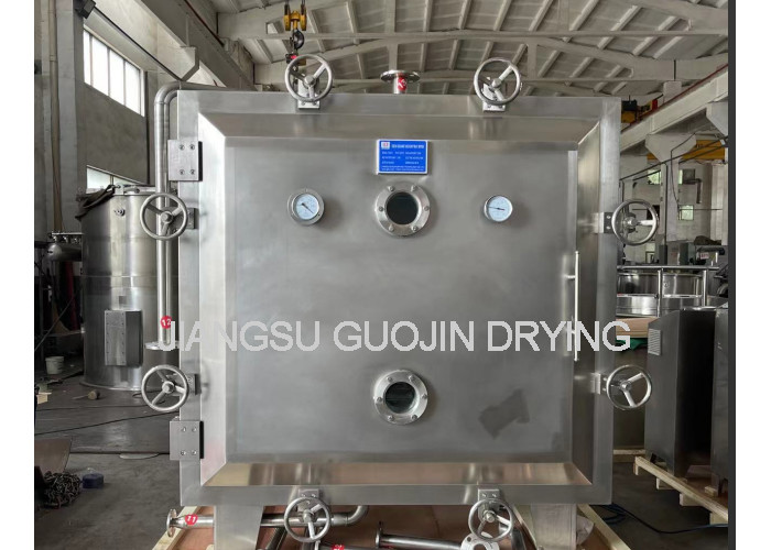 China Stainless Steel Vacuum Dryer Machine With PLC / Button Control factory