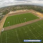 50mm Artificial Turf Grass Football Pitch 11000 Dtex Abrasion Test