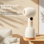Cordless Baby Hair Dryer Soft Heat Gentle Air Rechargeable Small Hair Blow Dryer