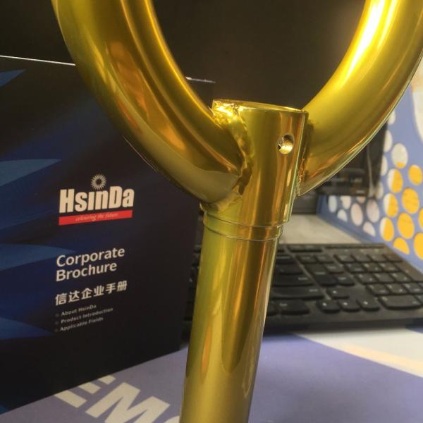 Supper Glossy Mirror hydro Chrome Gold powder paint Electrostatic Spray Powder