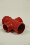 XGQT05-60x42-2.5 4 Way Cross Pipe Fitting Threaded Connection